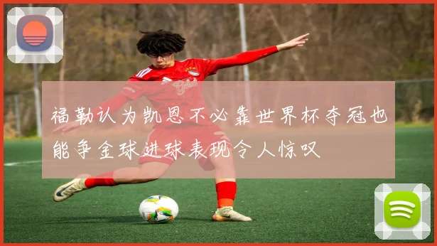 福勒认为凯恩不必靠世界杯夺冠也能争金球进球表现令人惊叹